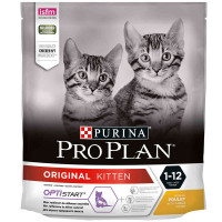 Сухой корм Purina Pro Plan Original Kitten для котят, с курицей, 400 г Сухой корм Purina Pro Plan Original Kitten для котят, с курицей, 400 г