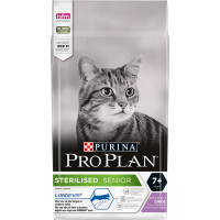 Сухой корм Purina Pro Plan Sterilised Senior для стерилизованных кошек старше 7 лет, с индейкой, 1.5 кг Сухой корм Purina Pro Plan Sterilised Senior для стерилизованных кошек старше 7 лет, с индейкой, 1.5 кг
