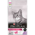 Сухой корм Purina Pro Plan Cat Delicate Turkey для кошек с чувствительным пищеварением, с индейкой, 10 кг