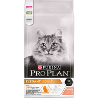 Сухой корм Purina Pro Plan Elegant Adult для кошек с чувствительной кожей, с лососем, 10 кг Сухой корм Purina Pro Plan Elegant Adult для кошек с чувствительной кожей, с лососем, 10 кг