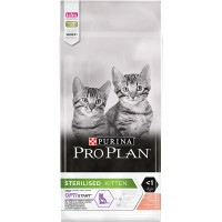 Сухий корм Purina Pro Plan Sterilised Kitten для стерилізованих кошенят, з лососем, 10 кг Сухий корм Purina Pro Plan Sterilised Kitten для стерилізованих кошенят, з лососем, 10 кг