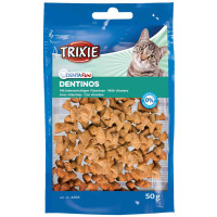 Дропси Trixie Dentinos для ротової порожнини котів, 50 г Дропси Trixie Dentinos для ротової порожнини котів, 50 г