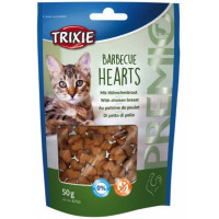 Сердечки барбекю Trixie Premio для кошек, с курицей, 50 г Сердечки барбекю Trixie Premio для кошек, с курицей, 50 г