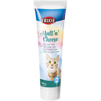 Паста Trixie Malt'n'Cheese для котів, для виведення шерсті, солод сир і біотин, 100 г Паста Trixie Malt'n'Cheese для котів, для виведення шерсті, солод сир і біотин, 100 г