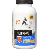 Жевательные таблетки мультивитамины Nutri-Vet Multi-Vite для собак, 180 табл Жевательные таблетки мультивитамины Nutri-Vet Multi-Vite для собак, 180 табл