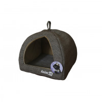 Будиночок AnimAll Darling M для собак, сірий, 41×41×32 см Будиночок AnimAll Darling M для собак, сірий, 41×41×32 см