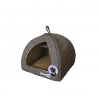Домик AnimAll Darling S для собак, светло-серый, 38×38×29 см Домик AnimAll Darling S для собак, светло-серый, 38×38×29 см
