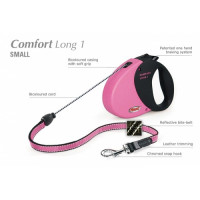 Поводок-рулетка Flexi - Comfort Long № 1, розовый, до 12 кг, 7 м Поводок-рулетка Flexi - Comfort Long № 1, розовый, до 12 кг, 7 м