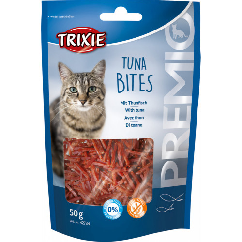 Ласощі Trixie Tuna Bites для котів, тунець з куркою, 50 г