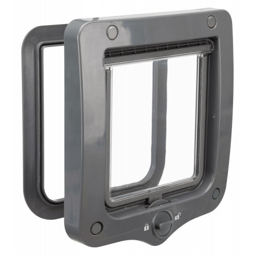 Дверцята Trixie 2-Way Flap Door для кішок і дрібних собак, сірий