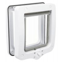 Дверцята Trixie 4-Way Flap Door для кішок, білий Дверцята Trixie 4-Way Flap Door для кішок, білий