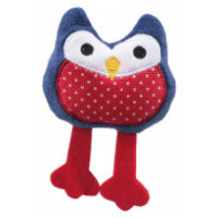 Игрушка Trixie сова плюшевая, для кошек, 13 см