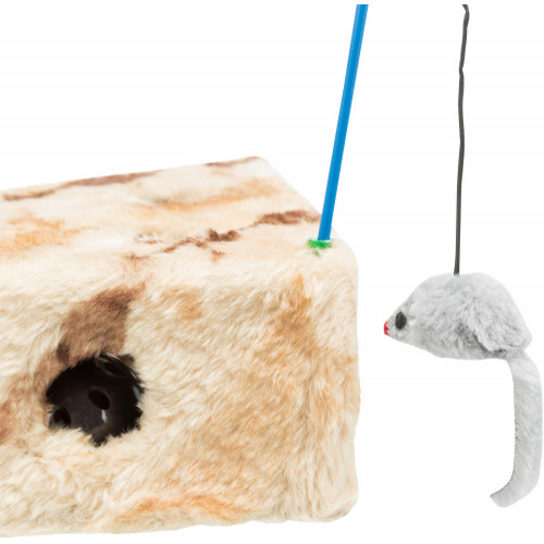 Іграшка Trixie Cats Cheese для котів, плюшева, 36×8×26 см