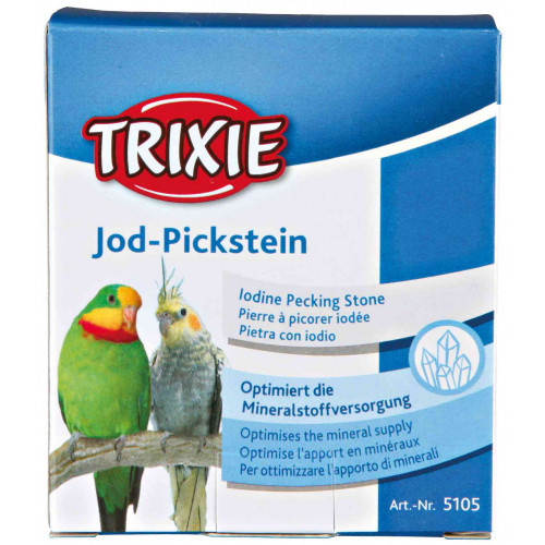Мелок Trixie для птиц, с йодом, 90 г