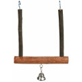 Гойдалки Trixie Natural Living з дзвіночком, для птахів, 12,5х15 см