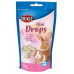 Ласощі Trixie Mini Drops йогурт, для гризунів, 75 г