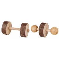 Набор гантель Trixie Natural Living, 2 шт, 4х9 см Набор гантель Trixie Natural Living, 2 шт, 4х9 см