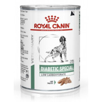Влажный корм Royal Canin Diabetic Special Low Carbohydrate при сахарном диабете у собак, 410 г Влажный корм Royal Canin Diabetic Special Low Carbohydrate при сахарном диабете у собак, 410 г