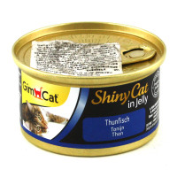 Влажный корм GimCat Shiny Cat для кошек, с тунцом, 70 г Влажный корм GimCat Shiny Cat для кошек, с тунцом, 70 г