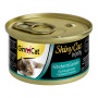 Влажный корм GimCat Shiny Cat для кошек, с курицей и креветками, 70 г