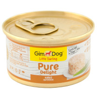 Влажный корм GimDog LD Pure Delight для карликовых и малых пород собак, с курицей, 85 г Влажный корм GimDog LD Pure Delight для карликовых и малых пород собак, с курицей, 85 г