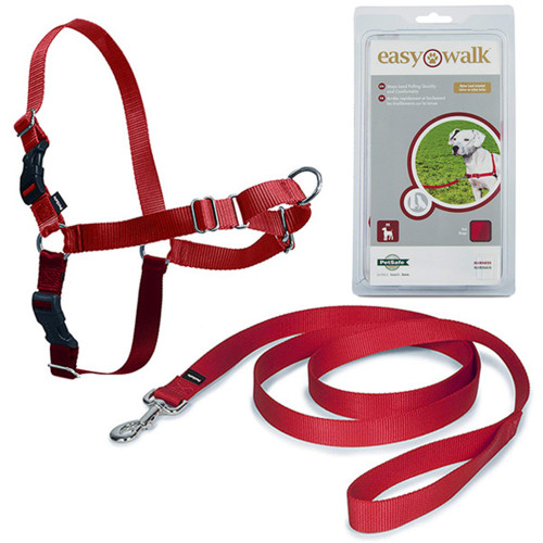 Шлея Premier Easy Walk антіривок, для собак, розмір M, червона