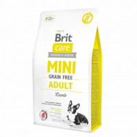 Сухой корм Brit Care GF Mini Adult Lamb, для собак малых пород, с ягненком, 2 кг Сухой корм Brit Care GF Mini Adult Lamb, для собак малых пород, с ягненком, 2 кг