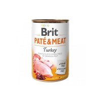 Консервы Brit Paté & Meat Dog, для собак, с индейкой, 400 г Консервы Brit Paté & Meat Dog, для собак, с индейкой, 400 г