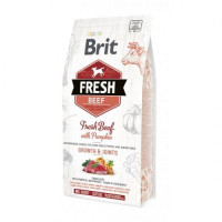 Сухой корм Brit Fresh Beef Pumpkin Puppy Large, для щенков крупных пород, 12 кг Сухой корм Brit Fresh Beef Pumpkin Puppy Large, для щенков крупных пород, 12 кг