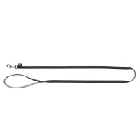Поводок Trixie Softline Elegance Lead для собак, размер M-L, 1 м/20 мм, черный/графит Поводок Trixie Softline Elegance Lead для собак, размер M-L, 1 м/20 мм, черный/графит