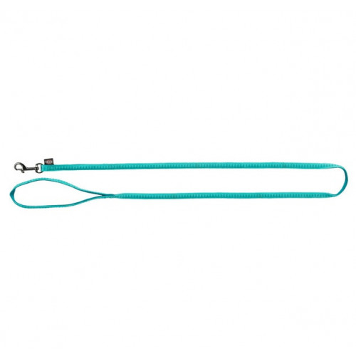 Поводок Trixie Softline Elegance Lead для собак, размер M-L, 1 м/20 мм, океан/петроль