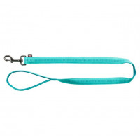 Повідець Trixie Softline Elegance Lead для собак, розмір L-XL, 1 м/25 мм, океан/петроль Повідець Trixie Softline Elegance Lead для собак, розмір L-XL, 1 м/25 мм, океан/петроль