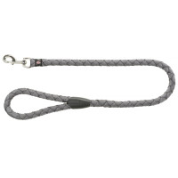 Поводок-перестёжка Trixie Cavo Adjustable Lead для собак, плетёный, круглый, размер S-M, 2 м/12 мм, графит Поводок-перестёжка Trixie Cavo Adjustable Lead для собак, плетёный, круглый, размер S-M, 2 м/12 мм, графит