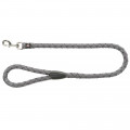 Повідець Trixie Cavo Lead для собак, плетений, круглий, розмір L-XL, 1 м/18 мм, графіт