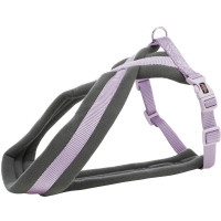 Шлея Trixie Premium Touring Harness для собак, 26-38 см, 10 мм, розмір XXS-XS, бузковий Шлея Trixie Premium Touring Harness для собак, 26-38 см, 10 мм, розмір XXS-XS, бузковий