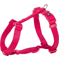 Шлея Trixie Premium H-Harness для собак, 52-75 см, 20 мм, размер M-L, фуксия Шлея Trixie Premium H-Harness для собак, 52-75 см, 20 мм, размер M-L, фуксия