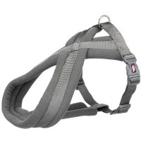Шлея Trixie Premium Touring Harness для собак, 30-55 см, 15 мм, размер XS-S, графит Шлея Trixie Premium Touring Harness для собак, 30-55 см, 15 мм, размер XS-S, графит