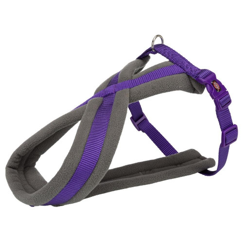 Шлея Trixie Premium Touring Harness для собак, 45-80 см, 25 мм, розмір M, фіолетовий