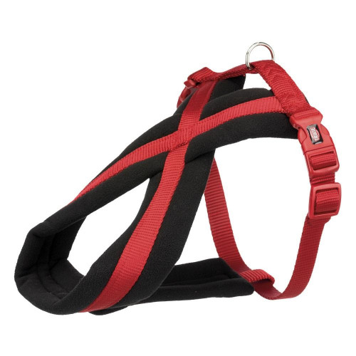 Шлея Trixie Premium Touring Harness для собак, 50-90 см, 25 мм, розмір M-L, червоний
