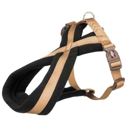 Шлея Trixie Premium Touring Harness для собак, 70-110 см, 25 мм, розмір L-XL, карамель