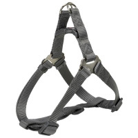 Шлея Trixie Premium One Touch Harness для собак, 65-80 см, 25 мм, розмір L, графіт Шлея Trixie Premium One Touch Harness для собак, 65-80 см, 25 мм, розмір L, графіт