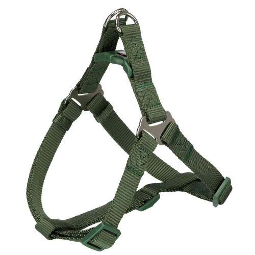 Шлея Trixie Premium One Touch Harness для собак, 65-80 см, 25 мм, розмір L, лісовий
