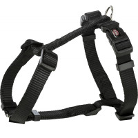 Шлея Trixie Premium H-Harness для собак, 20-32 см, 10 мм, размер XXS-XS, черный Шлея Trixie Premium H-Harness для собак, 20-32 см, 10 мм, размер XXS-XS, черный