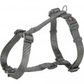 Шлея Trixie Premium H-Harness для собак, 20-32 см, 10 мм, розмір XXS-XS, графіт