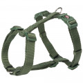 Шлея Trixie Premium H-Harness для собак, 60-87 см, 25 мм, размер L, тёмно-зелёный