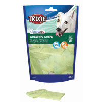 Ласощі Trixie DentaFun KauChips Light для собак, чіпси зі спіруліною, 50 г Ласощі Trixie DentaFun KauChips Light для собак, чіпси зі спіруліною, 50 г