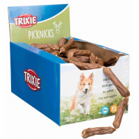 Ласощі Trixie Picknicks, сосиски з дичиною, для собак, 8 см, 8 г, 200 шт Ласощі Trixie Picknicks, сосиски з дичиною, для собак, 8 см, 8 г, 200 шт