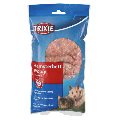 Підстилка Trixie Wooly, для гризунів, коричнева, 20 г
