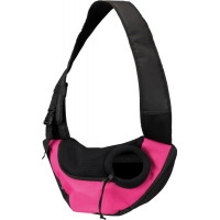 Слінг-переноска Trixie Sling для собак, рожево-чорний, 50×25×18 см Слінг-переноска Trixie Sling для собак, рожево-чорний, 50×25×18 см