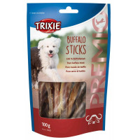 Лакомство Trixie Buffalo-Sticks для собак, буйвол, 100 г Лакомство Trixie Buffalo-Sticks для собак, буйвол, 100 г
